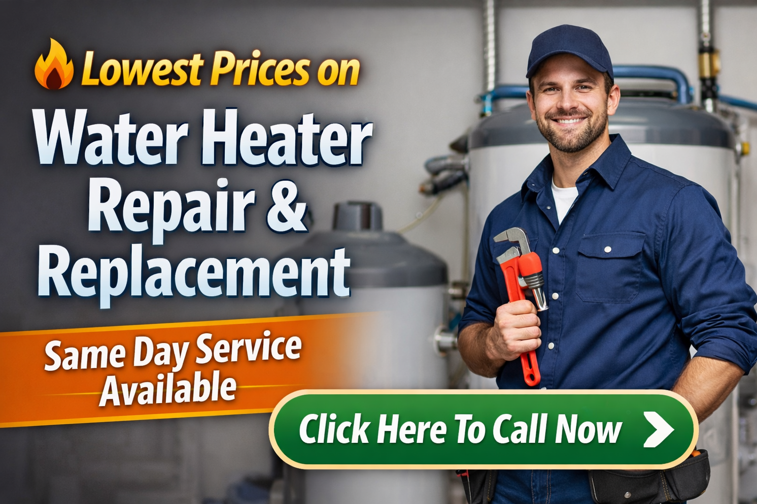 Hot Water Heater Landscape